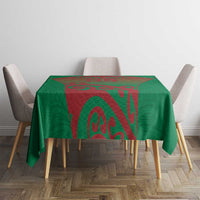 Custom Onehunga High School Tablecloth Maori Koru Pattern LT05 - Polynesian Pride