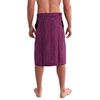 Custom Waiuku College Lavalava Maori Koru Pattern