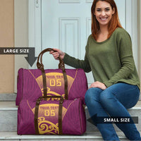 Custom Waiuku College Travel Bag Maori Koru Pattern LT05 - Polynesian Pride