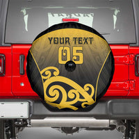 Custom Motueka High School Spare Tire Cover Maori Koru Pattern LT05 - Polynesian Pride