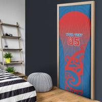 Custom St Joseph's Maori Girls' College Door Cover Maori Koru Pattern