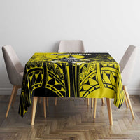 New Caledonia Day Tablecloth Kanaky Flag Coat Of Arms Polynesian Pattern