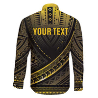 Personalised Polynesia Childhood Cancer Awareness Family Matching Mermaid Dress and Hawaiian Shirt You Are Stronger Than Cancer LT05 - Polynesian Pride