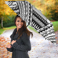 Polynesian Tattoo Inspired Cosplay Costume Umbrella Tribal Warrior White - Polynesian Pride