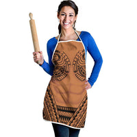 Polynesian Tattoo Inspired Cosplay Costume Apron Tribal Warrior - Polynesian Pride