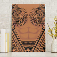 Polynesian Tattoo Inspired Cosplay Costume Canvas Wall Art Tribal Warrior - Polynesian Pride