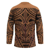 Polynesian Tattoo Inspired Cosplay Costume Hockey Jersey Tribal Warrior - Polynesian Pride