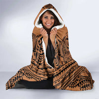 Polynesian Tattoo Inspired Cosplay Costume Hooded Blanket Tribal Warrior - Polynesian Pride