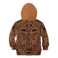 Polynesian Tattoo Inspired Cosplay Costume Kid Hoodie Tribal Warrior - Polynesian Pride