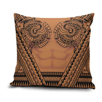 Polynesian Tattoo Inspired Cosplay Costume Pillow Cover Tribal Warrior - Polynesian Pride