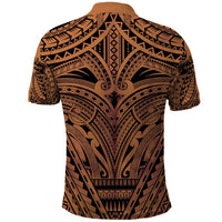 Polynesian Tattoo Inspired Cosplay Costume Polo Shirt Tribal Warrior - Polynesian Pride