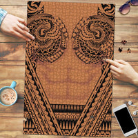 Polynesian Tattoo Inspired Cosplay Costume Puzzle Tribal Warrior - Polynesian Pride