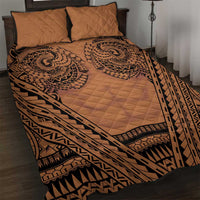 Polynesian Tattoo Inspired Cosplay Costume Quilt Bed Set Tribal Warrior - Polynesian Pride