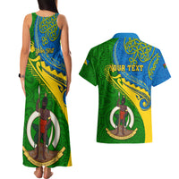 personalized-malampa-day-couples-matching-tank-maxi-dress-and-hawaiian-shirt-sand-drawing-vanuatuan-pattern