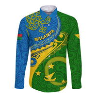 personalized-malampa-day-long-sleeve-button-shirt-sand-drawing-vanuatuan-pattern