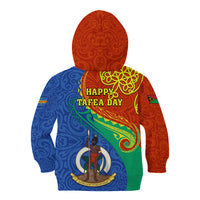 Tafea Day Kid Hoodie Sand Drawing Vanuatuan Pattern LT05 - Polynesian Pride