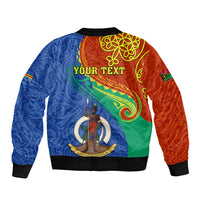 personalized-tafea-day-sleeve-zip-bomber-jacket-sand-drawing-vanuatuan-pattern