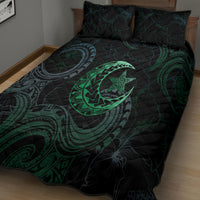 Polynesia Quilt Bed Set With Islam Crescent And Star LT05 - Polynesian Pride