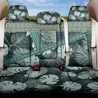 Hawaii Plant Kalo Back Car Seat Cover Hawaiian Tapa Pattern LT05 One Size Green - Polynesian Pride