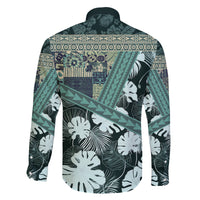 Hawaii Plant Kalo Family Matching Puletasi and Hawaiian Shirt Hawaiian Tapa Pattern LT05 - Polynesian Pride