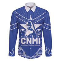 Northern Mariana Islands Family Matching Tank Maxi Dress and Hawaiian Shirt Chamorro Warrior Tribal Pattern