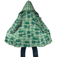 Green Palaka Hawaii Cloak Hawaiian Lehua Blossoms