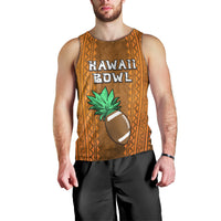 Custom Hawaii Honolulu Football Bowl Men Tank Top Simple Style LT05 - Polynesian Pride