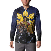 Philippines The First Hero Button Sweatshirt Lapu Lapu Know Your Roots