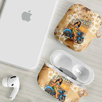 Aloha Hawaii Biker AirPods Case Ride To Paradise
