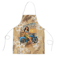 Aloha Hawaii Biker Apron Ride To Paradise
