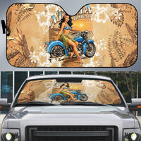 Aloha Hawaii Biker Auto Sun Shade Ride To Paradise