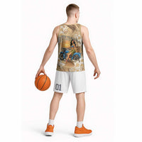 Aloha Hawaii Biker Basketball Jersey Ride To Paradise LT05 - Polynesian Pride