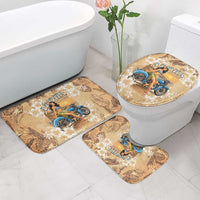 Aloha Hawaii Biker Bathroom Set Ride To Paradise