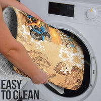 Aloha Hawaii Biker Bathroom Set Ride To Paradise