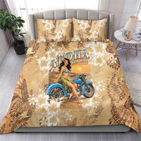 Aloha Hawaii Biker Bedding Set Ride To Paradise LT05 - Polynesian Pride