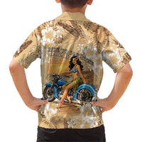 Aloha Hawaii Biker Hawaiian Shirt Ride To Paradise