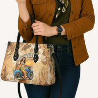 Aloha Hawaii Biker Leather Bag Ride To Paradise