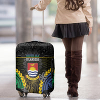 South Sea Islanders And Gilbert Islands Luggage Cover Kanakas Polynesian Pattern