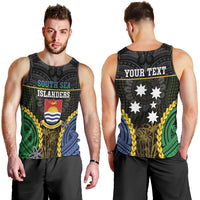 Personalised South Sea Islanders And Gilbert Islands Men Tank Top Kanakas Polynesian Pattern
