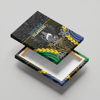 South Sea Islanders And New Caledonia Canvas Wall Art Kanakas Polynesian Pattern