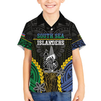 Personalised South Sea Islanders And New Caledonia Hawaiian Shirt Kanakas Polynesian Pattern