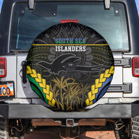 South Sea Islanders And New Ireland Spare Tire Cover Kanakas Polynesian Pattern