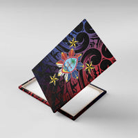 Philippines Guam Canvas Wall Art Filipino Sun With Guaman Seal