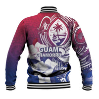 Guam Gadao Baseball Jacket Hafa Adai Micronesian Tribal Pattern
