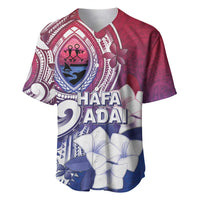Guam Gadao Baseball Jersey Hafa Adai Micronesian Tribal Pattern