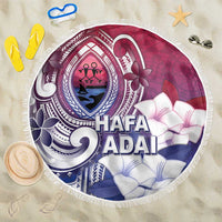 Guam Gadao Beach Blanket Hafa Adai Micronesian Tribal Pattern