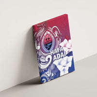 Guam Gadao Canvas Wall Art Hafa Adai Micronesian Tribal Pattern