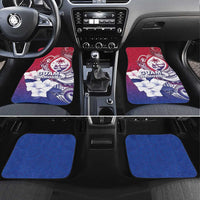 Guam Gadao Car Mats Hafa Adai Micronesian Tribal Pattern
