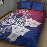 Guam Gadao Quilt Bed Set Hafa Adai Micronesian Tribal Pattern