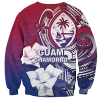 Guam Gadao Sweatshirt Hafa Adai Micronesian Tribal Pattern